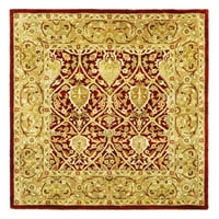 Persian Legend Adrian Floral Mărginită Lână Zona Covor, Aur Roșu, 8'3 11'