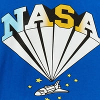 Tricouri Grafice Pentru Astronauți Pentru Băieți, Pachet 2, Mărimi 4-18