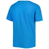Tricou Albastru Pentru Tineret Miami Marlins Logo