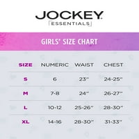 Jockey pentru fete, fără cusături, pachet de Bikini pentru fete, mărimi S-XL