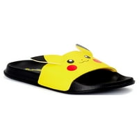Pikachu Little & Big Boys Caracter Slide Sandală, Dimensiuni 11-5