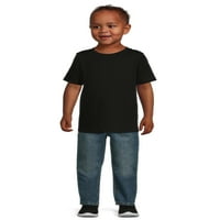 Tricou solid cu mânecă scurtă Garanimals Toddler Boy, dimensiuni 12M-5T