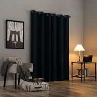 Sun Zero Cyrus termică Blackout Grommet cortina panou, 40 x96