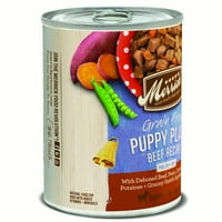 Merrick Cereale Gratuit Umed Puppy Alimentare Puppy Placă De Carne De Vită Rețetă, 12. OZ poate