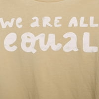 Tricou grafic egal pentru Femei gri de Grayson Social cu mâneci scurte