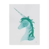 Marcă comercială Artă Plastică 'Unicorn Magic II' artă pe pânză de Melissa Averinos