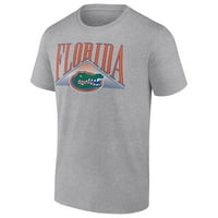 Bărbați Heathered Gri Florida Gators ridica bara T-Shirt