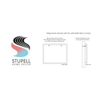 Stupell Indtries Fluid Abstract acuarelă vopsea curcubeu Ombre model, 36, Design de Nola James