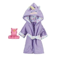 Dragostea mea dulce Unicorn Robe & baie jucărie Set pentru papusa