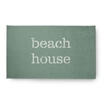 Pur Și Simplu Daisy Beach House Nautic Chenille Covor, Salvie