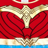 Wonder Woman Girls Exclusiv Tul Cosplay Rochie Tutu, Dimensiuni 4-16