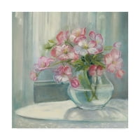 Marcă comercială Fine Art 'Spring Bouquet II Crop' Canvas Art de Carol Rowan